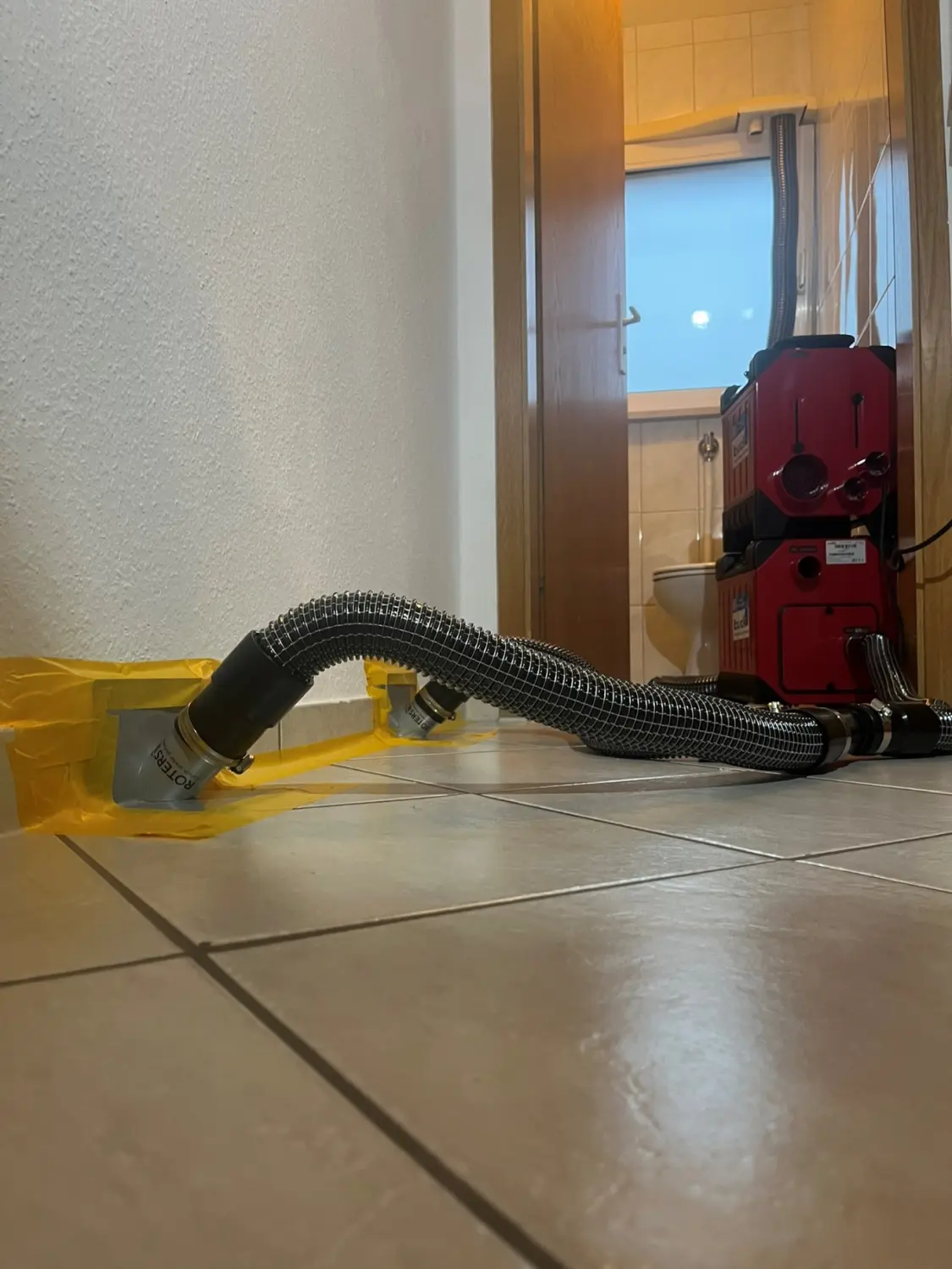Drucktrocknung von Bautrocknung